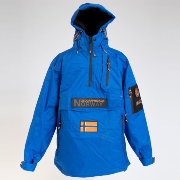 Geografische Noorwegen Parka De Hombre Barker Azul Cielo Blauw Geografische Noorwegen Parka De Hombre Barker Azul Cielo Blauw