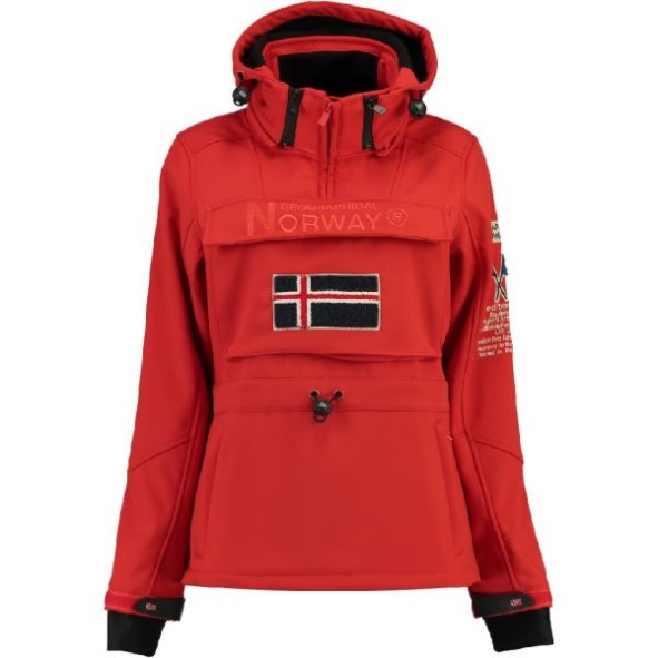 Chaqueta Softshell De Mujer Tilsit Rojo Rood Geografisch Noorwegen Chaqueta Softshell De Mujer Tilsit Rojo Rood Geografisch Noorwegen